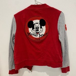 Disney Mickey Mouse Club Varsity Sweater